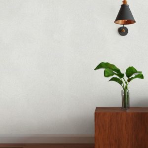 Baumwollputz B13 in Elfenbein Weiß Glatt – elegante Flüßigtapete für moderne Wandgestaltung mit sanfter Struktur