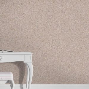 Baumwollputz B14 in Hellbraun – natürliche Flüßigtapete für moderne Wandgestaltung mit warmer Ausstrahlung