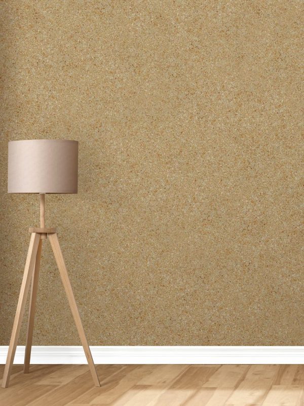 Baumwollputz B2 in Beige – natürliche Flüßigtapete für moderne Wandgestaltung mit warmer, harmonischer Ausstrahlung