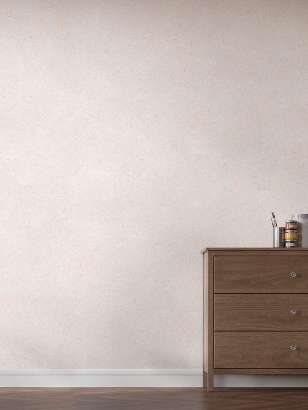Baumwollputz B27 in Boho Beige – natürliche Flüßigtapete für moderne Wandgestaltung im Boho-Stil