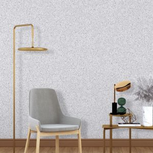 Baumwollputz B59 in Hellgrau – elegante Flüßigtapete für moderne Wandgestaltung mit neutraler Raffinesse