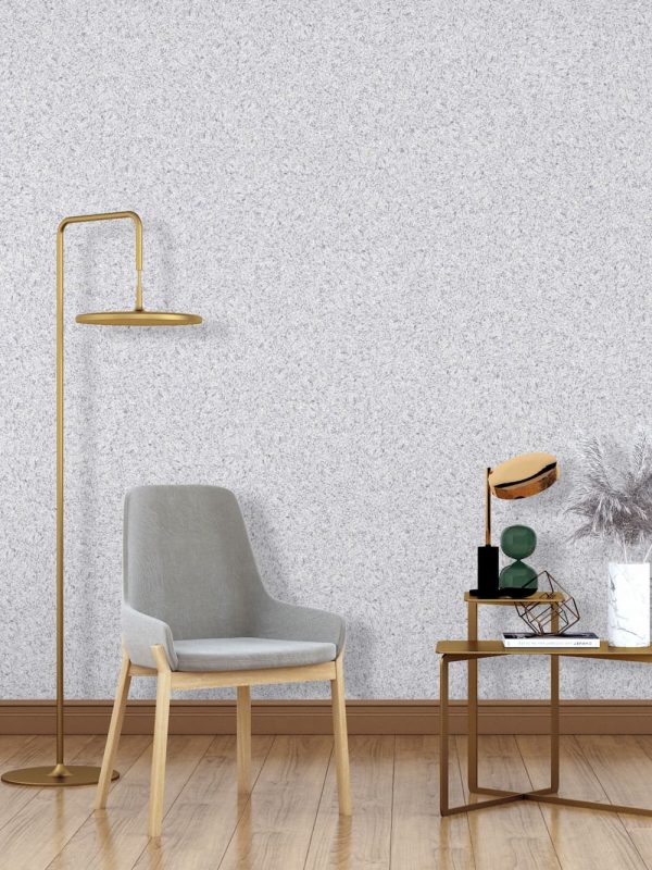 Baumwollputz B59 in Hellgrau – elegante Flüßigtapete für moderne Wandgestaltung mit neutraler Raffinesse