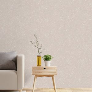 Baumwollputz B7 in Creme Muster – stilvolle Flüßigtapete für moderne Wandgestaltung mit feiner Struktur