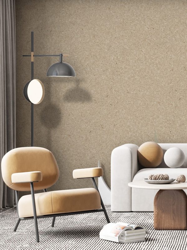 Baumwollputz Y2503 Warm Neutral – moderne, warme Wandbeschichtung in natürlichem Beigeton