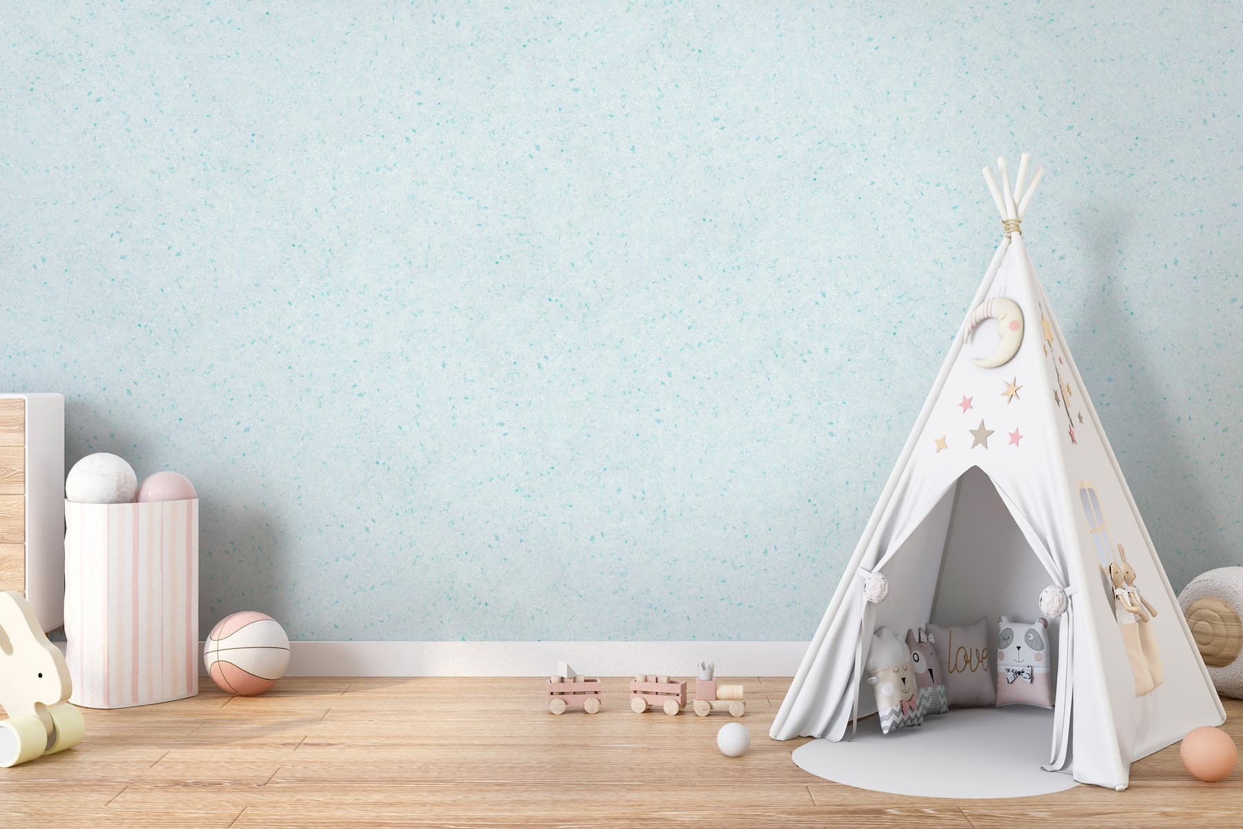 Kreative Wandgestaltung im Kinderzimmer