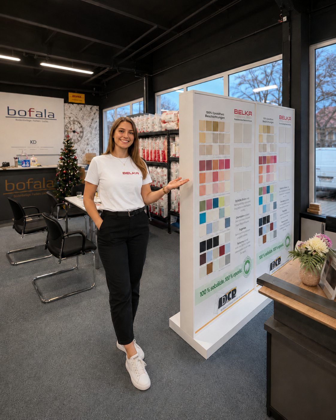 BELKA Beratung und Farbwahl im Berliner Showroom